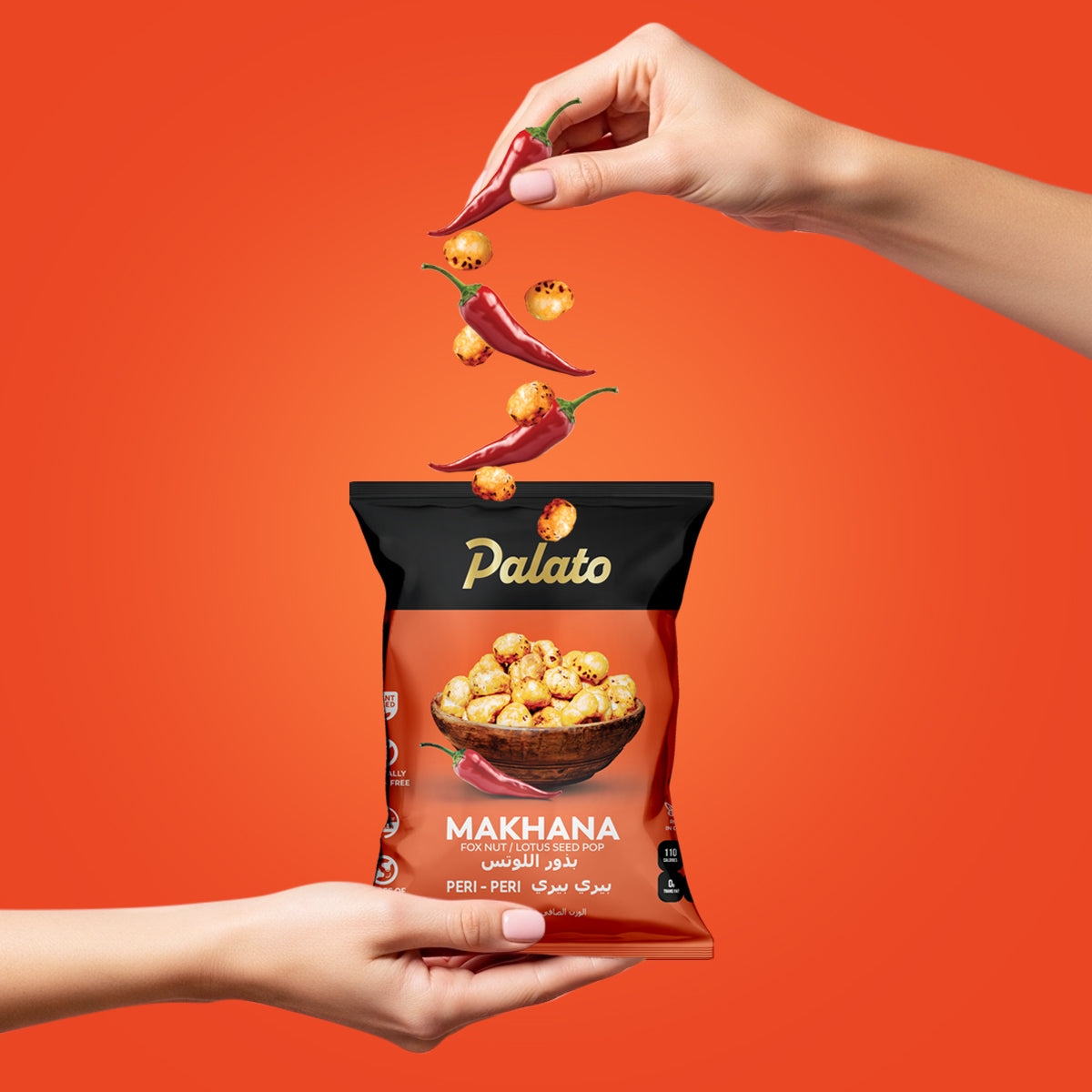 Roasted Makhana-Peri Peri Flavor 25g