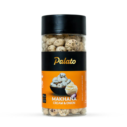 Roasted Makhana-Cream & Onion Flavor 75g