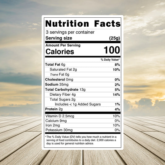 Roasted Makhana-Cream & Onion Flavor 75g