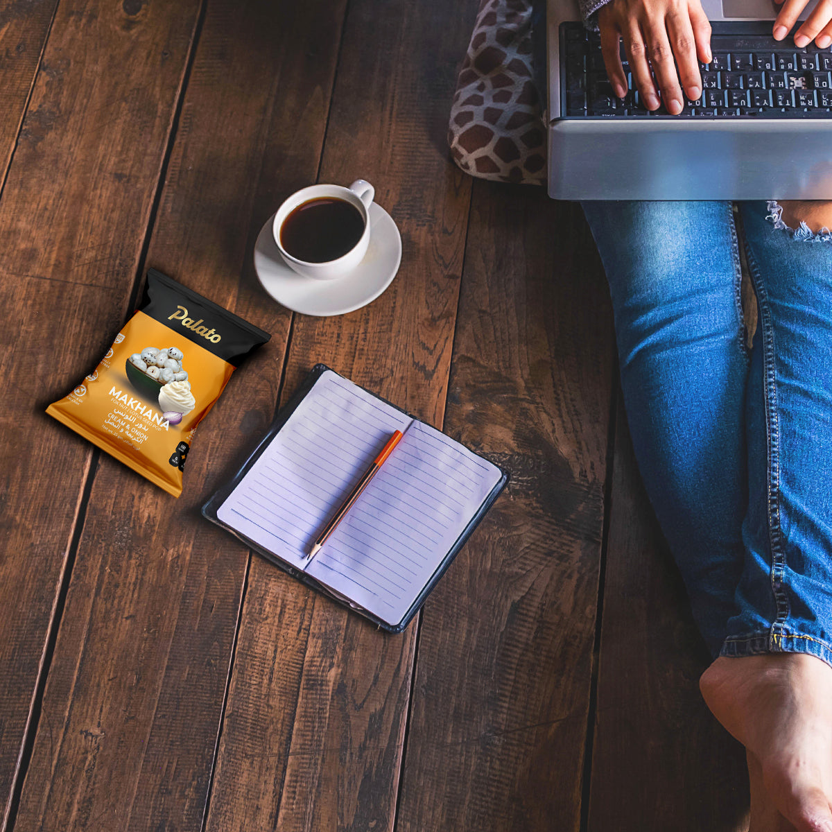 Roasted  Makhana-Cream & Onion Flavor 25g