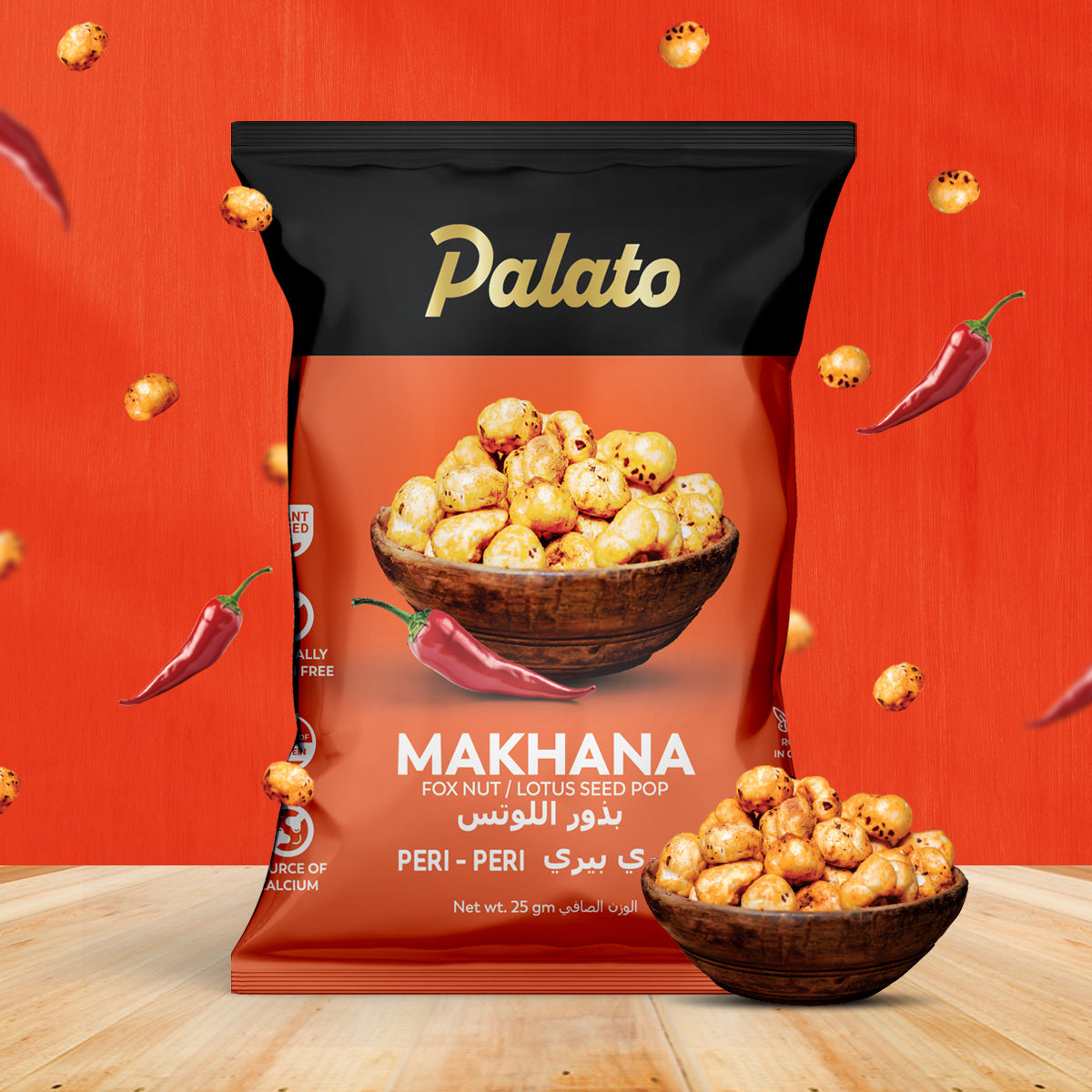 Roasted Makhana-Peri Peri Flavor 25g